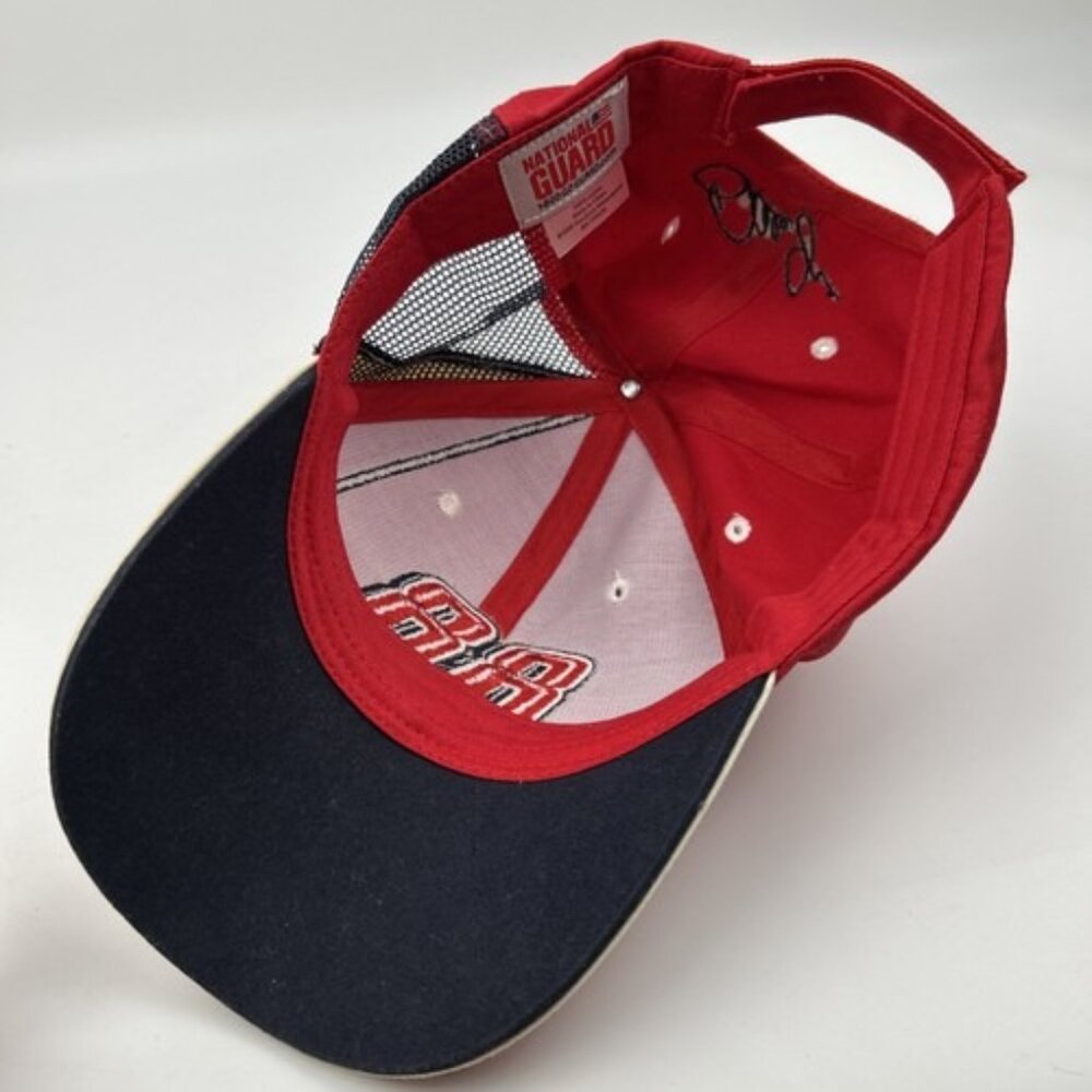 2008 Dale Earnhardt Jr National Guard 88 Cap Hat Red NASCAR Hendrick Motorsports - Picture 7 of 7